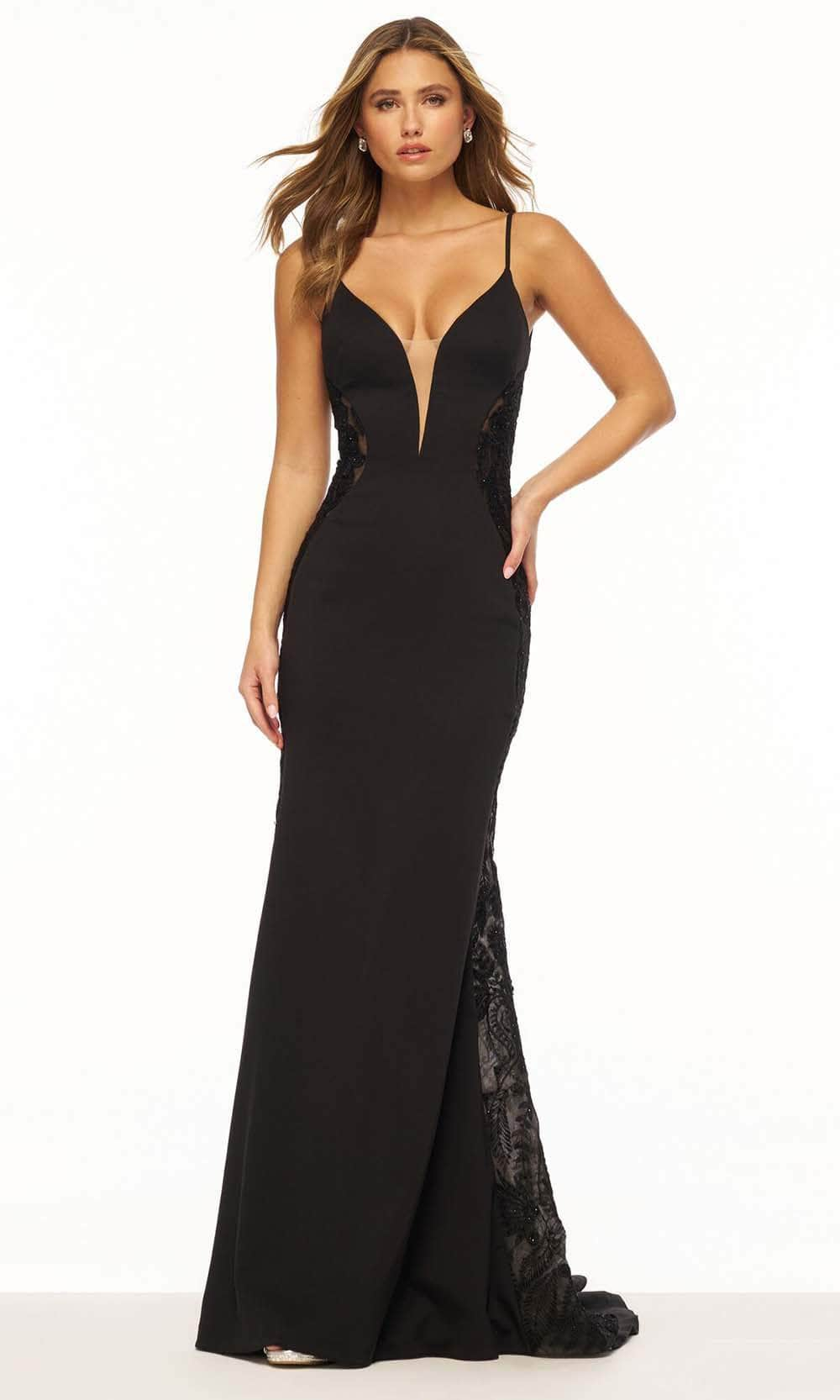 Image of Sherri Hill 56352 - Sleeveless V-Neck Dress