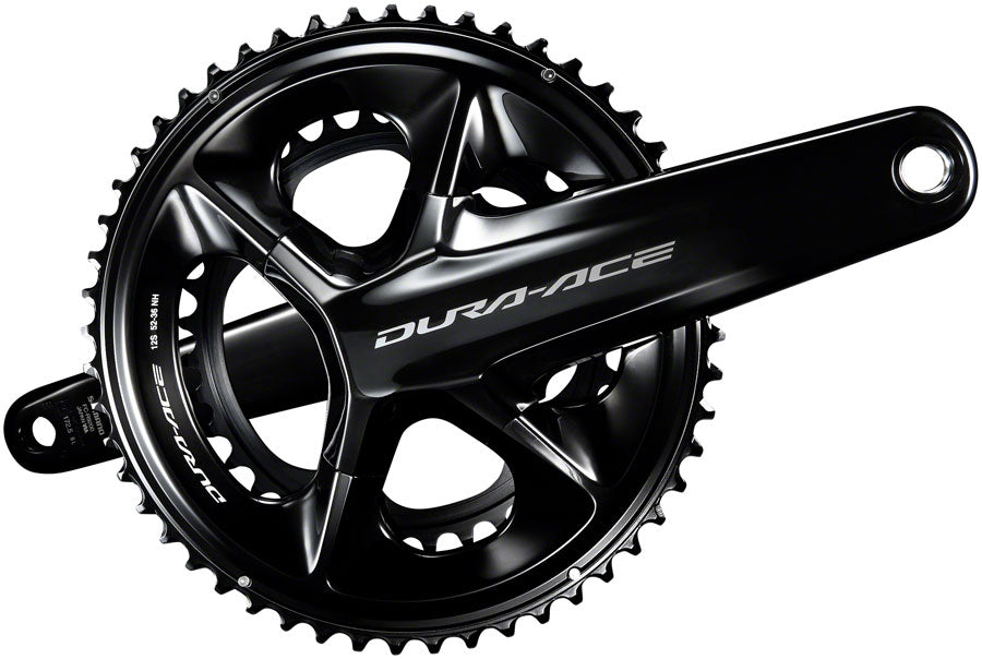 Image of Shimano Dura-Ace FC-R9200 Crankset - 170mm 12-Speed 50/34t Hollowtech II Spindle Interface Black