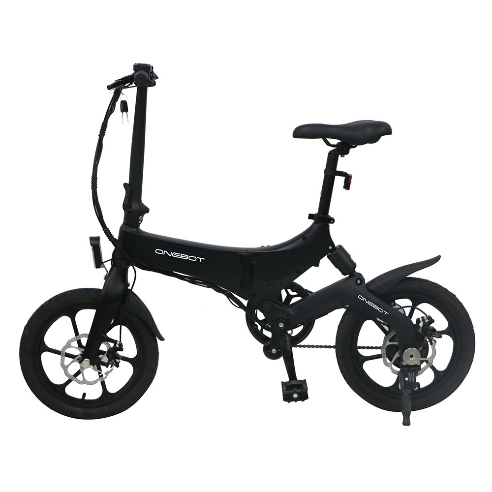Image of [Ship To UK] ONEBOT S6 64Ah 36V 250W 16inch Folding Moped Bicycle 3 Modes 25km/h Top Speed 50km Mileage Range Electric