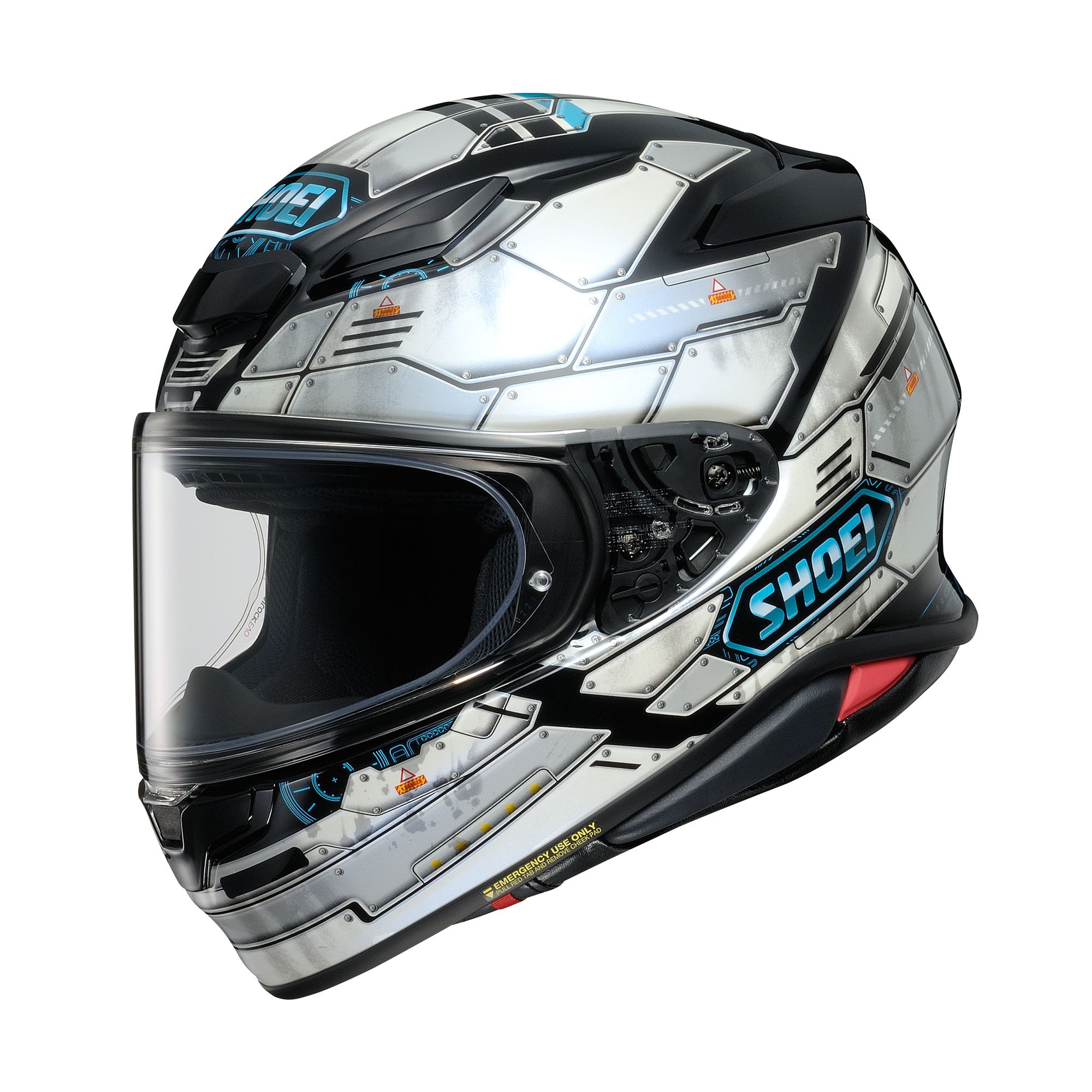 Image of Shoei NXR2 Graphic Fortress TC-6 Full Face Helmet Talla 2XL