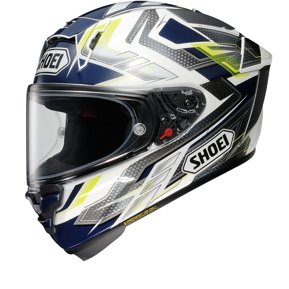 Image of Shoei X-SPR Pro Graphic Escalate Tc-2 Full Face Helmet Size S EN