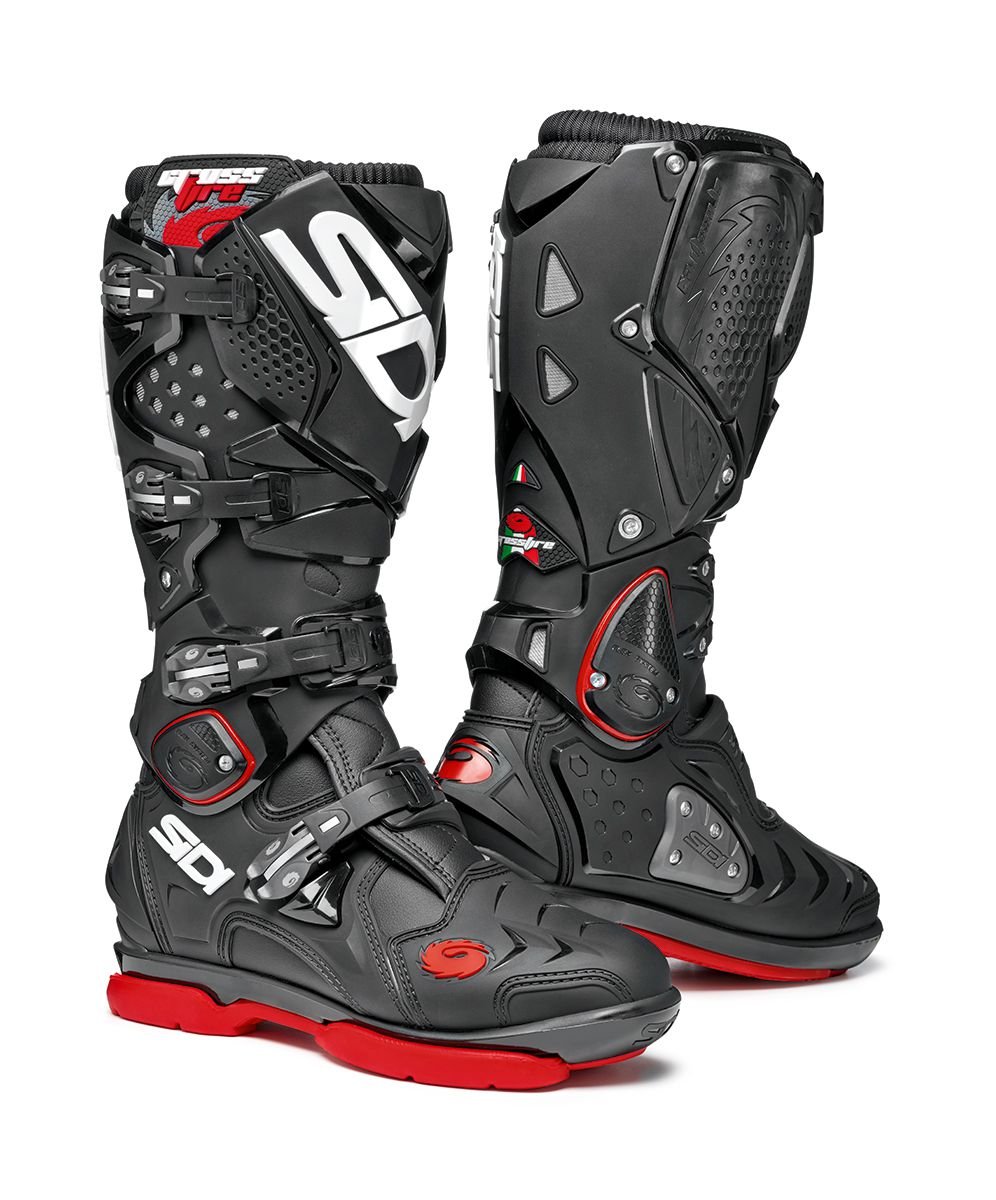 Image of Sidi Crossfire 2 SM Schwarz-Schwarz Stiefel Größe 41