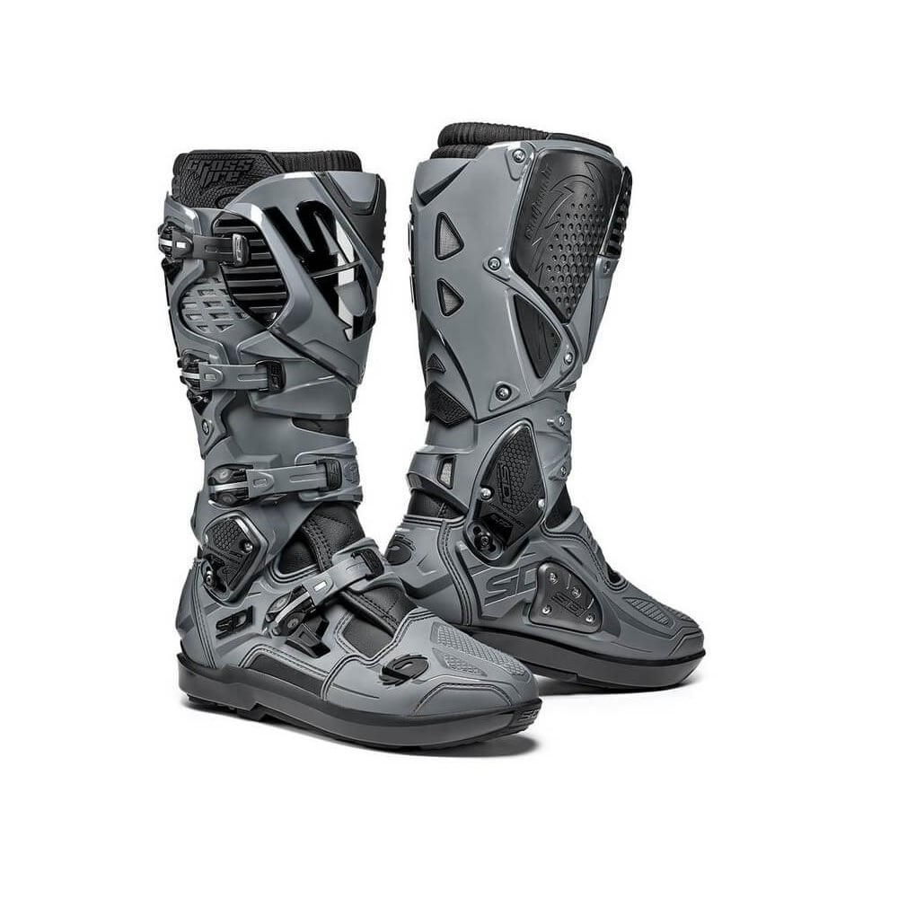 Image of Sidi Crossfire 3 SRS MX Boots Black Grey Limited Size 40 ID 8017732548269