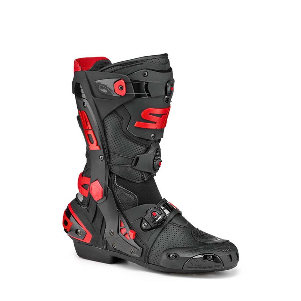 Image of Sidi Rex AIR Boots Black Red Größe 42