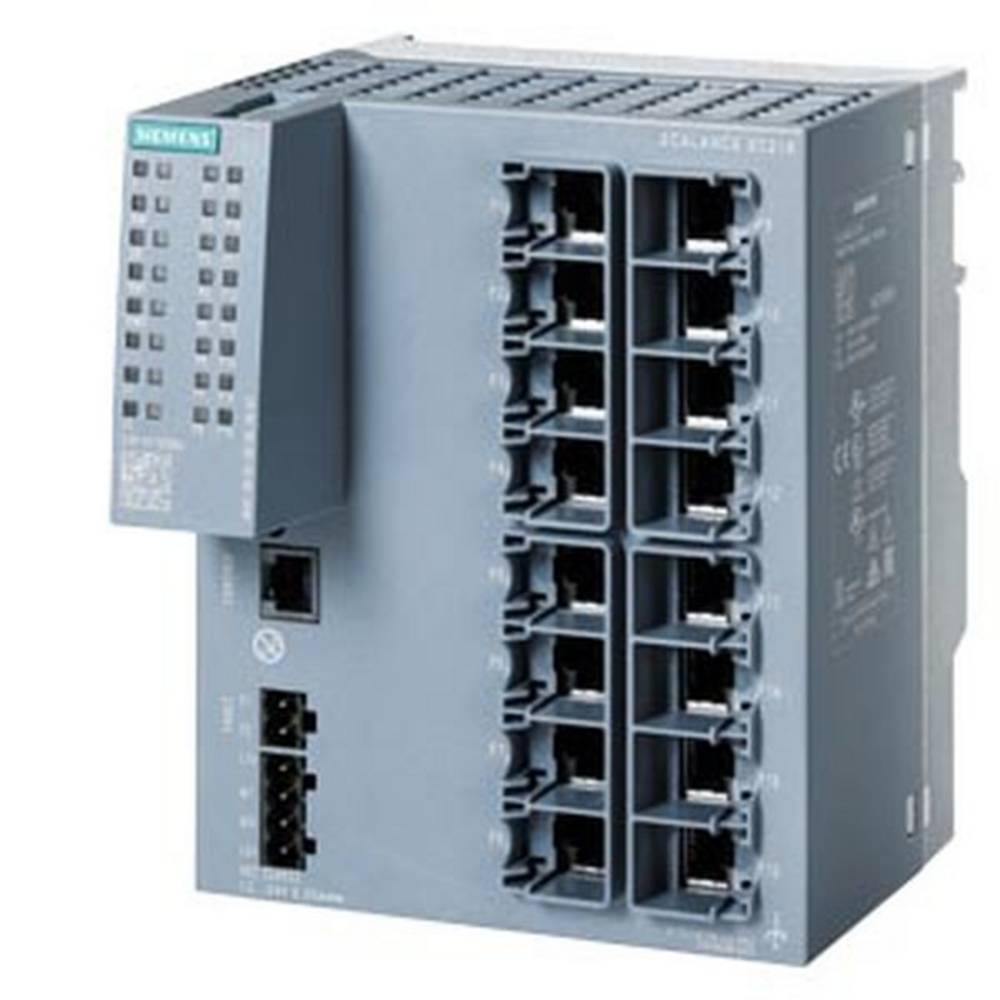 Image of Siemens 6GK5216-0BA00-2AC2 Industrial Ethernet switch 10 / 100 MBit/s