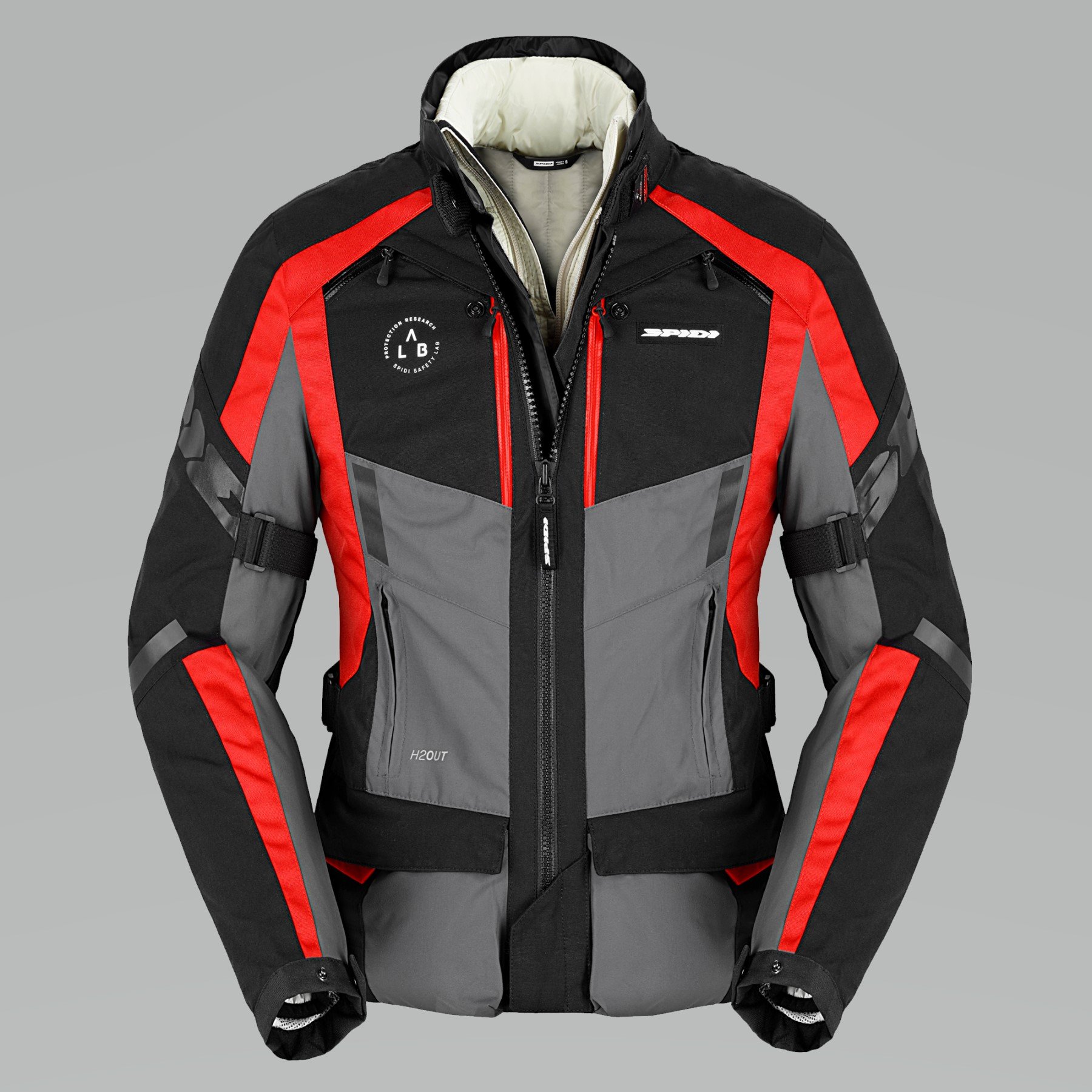 Image of Spidi 4 Season Evo Lady Rot Jacke Größe XS