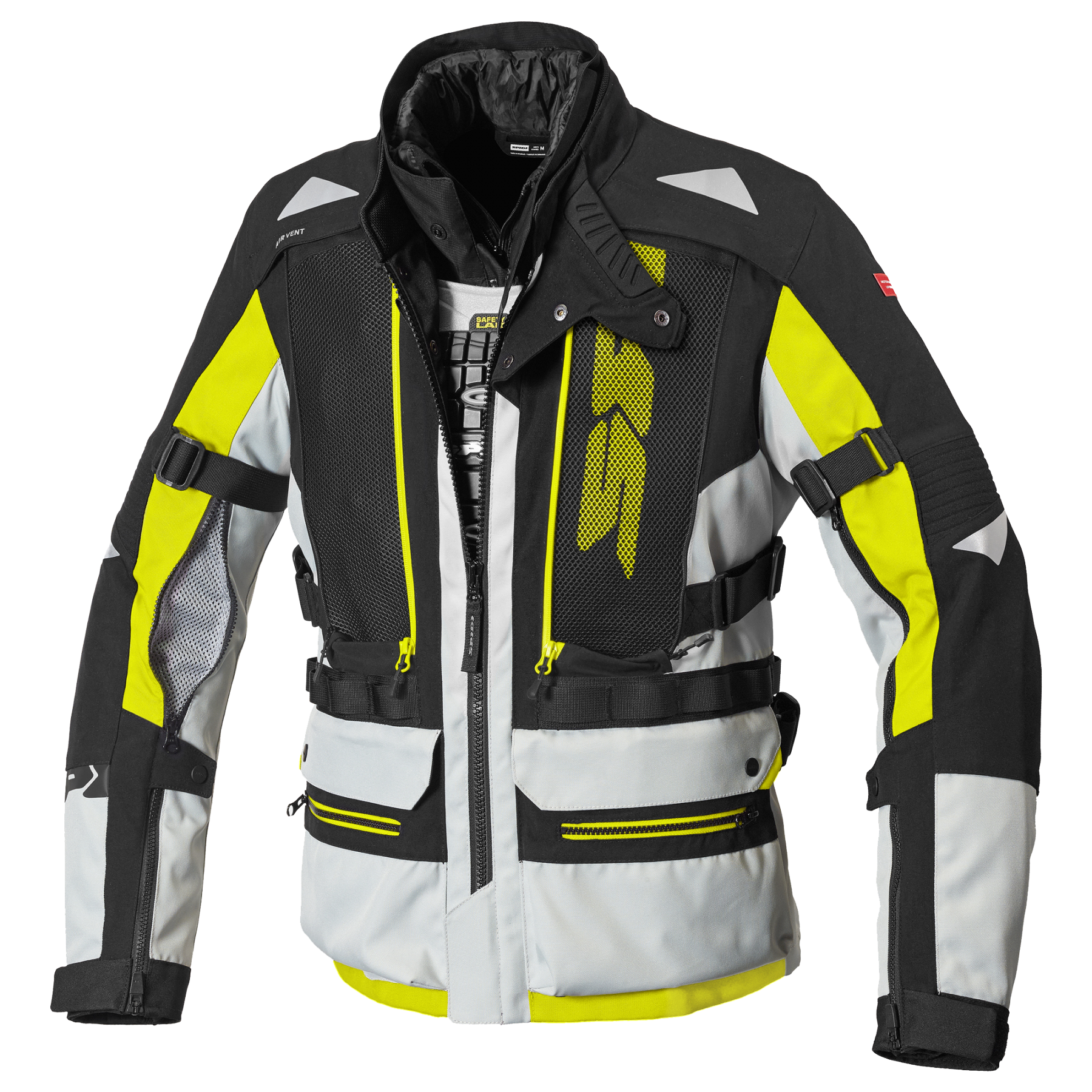 Image of Spidi Allroad H2Out Chaqueta Motorista Amarillo Fluo Talla XL