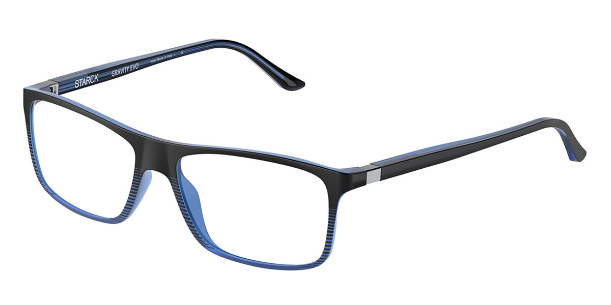 Image of Starck SH1365X 0036 Óculos de Grau Azuis Masculino BRLPT