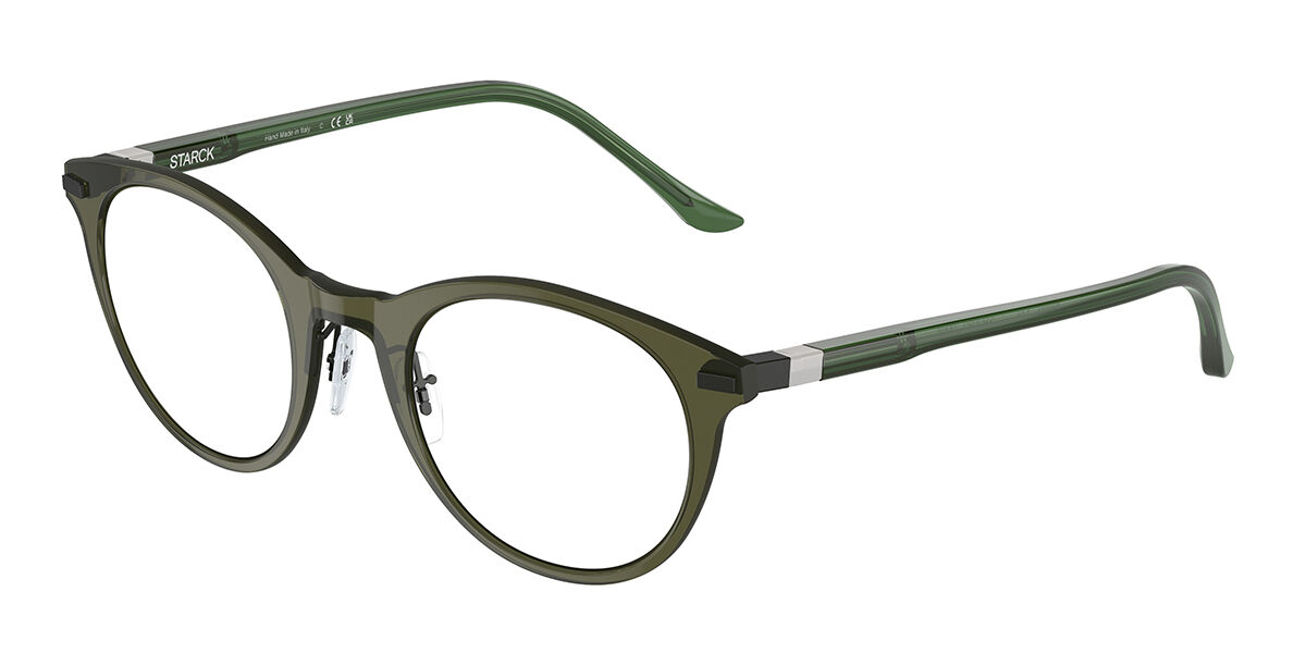 Image of Starck SH2080 0004 Óculos de Grau Verdes Masculino BRLPT