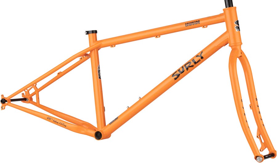 Image of Surly Lowside Frameset - Dream Tangerine