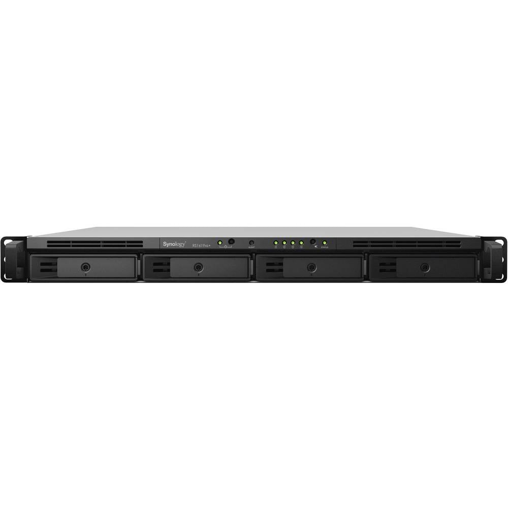 Image of Synology RackStation RS1619xs+ NAS server casing 4 Bay 2x M2 slot RS1619XS+
