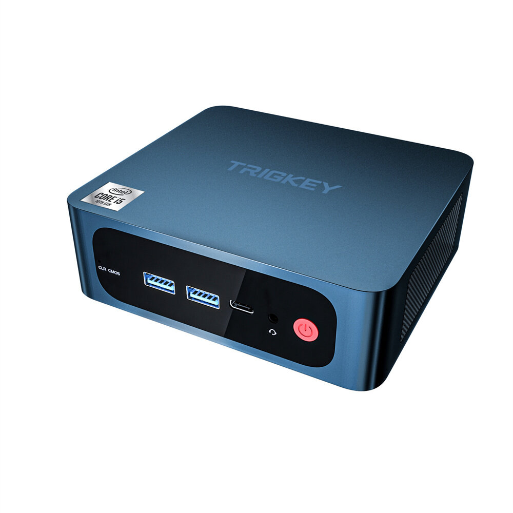 Image of TRIGKEY S10 Intel Core i5-1035G1 16GB DDR4 RAM 500GB NVMe SSD Mini PC Quad Core Max 36GHz DDR4-3200MHz M2 NVMe SSD Des
