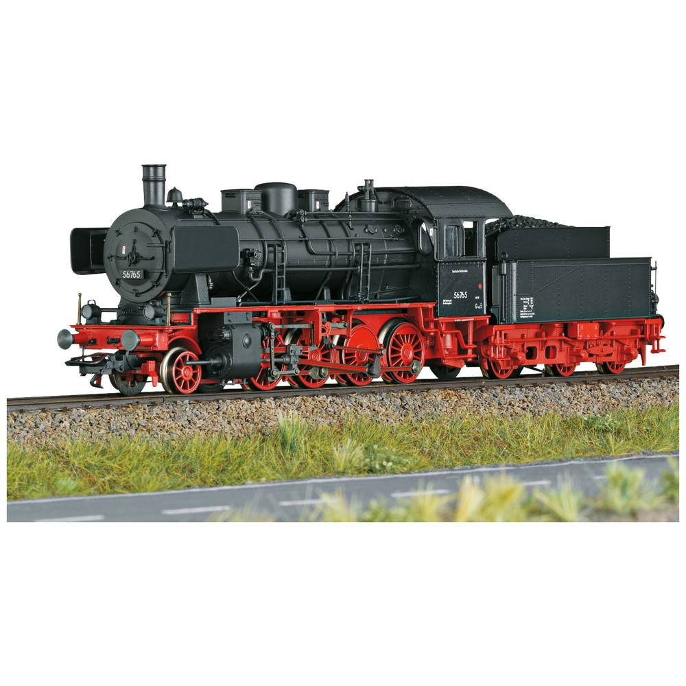 Image of TRIX H0 22908 H0 goods train steam locomotive series 56 from DR