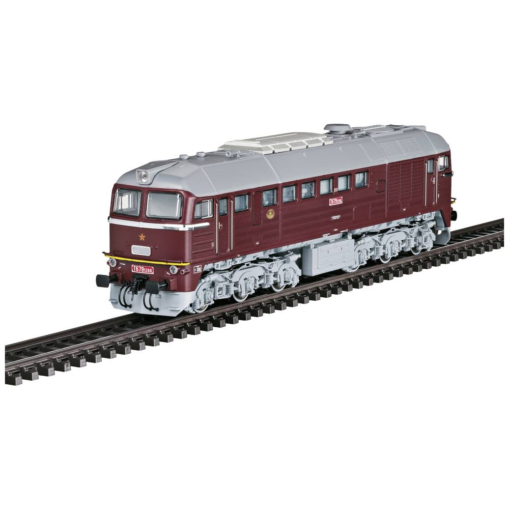 Image of TRIX H0 25202 H0 T 6791 diesel locomotive of CSD