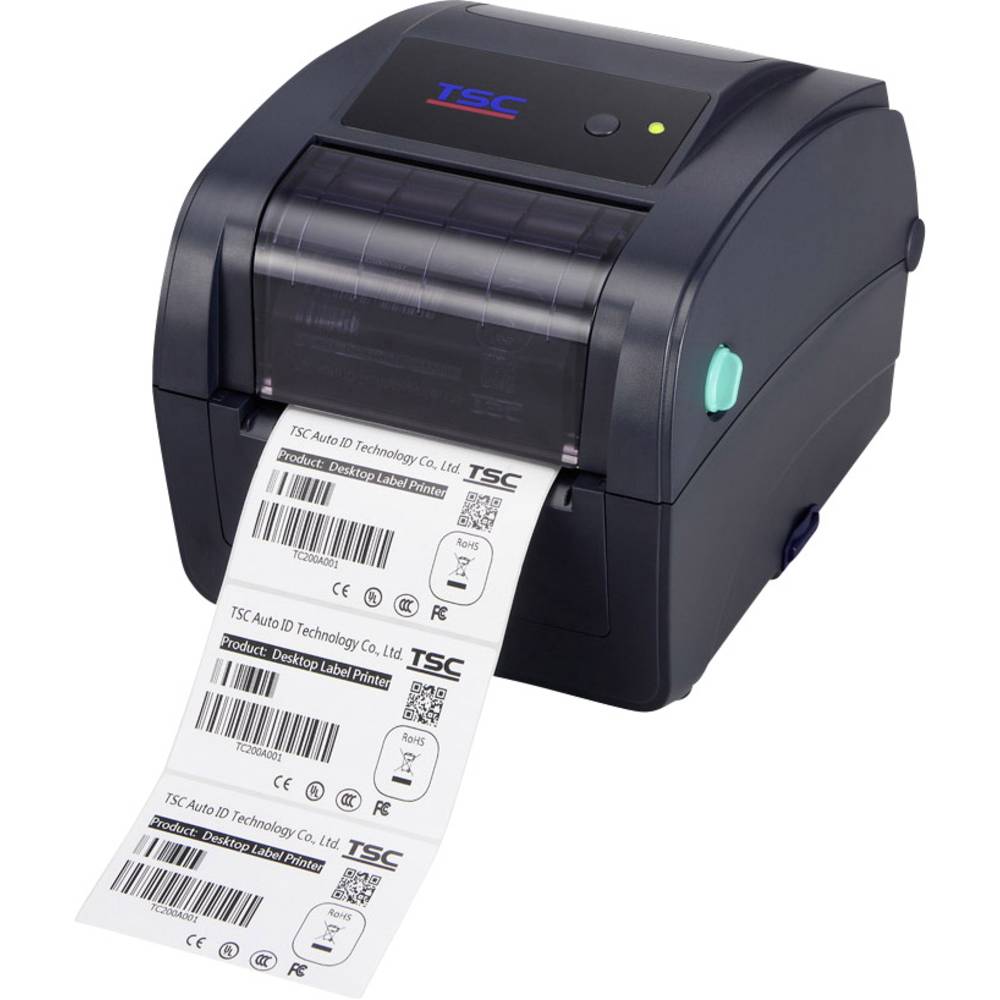 Image of TSC TC200 Label printer Thermal transfer Direct thermal 203 x 203 dpi Max label width: 108 mm USB RS-232 Parallel