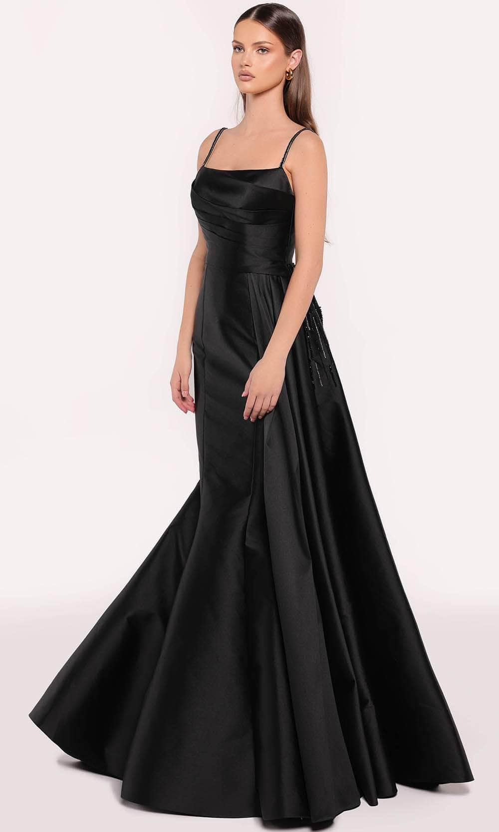 Image of Tarik Ediz 98757 - Bow Back Evening Gown