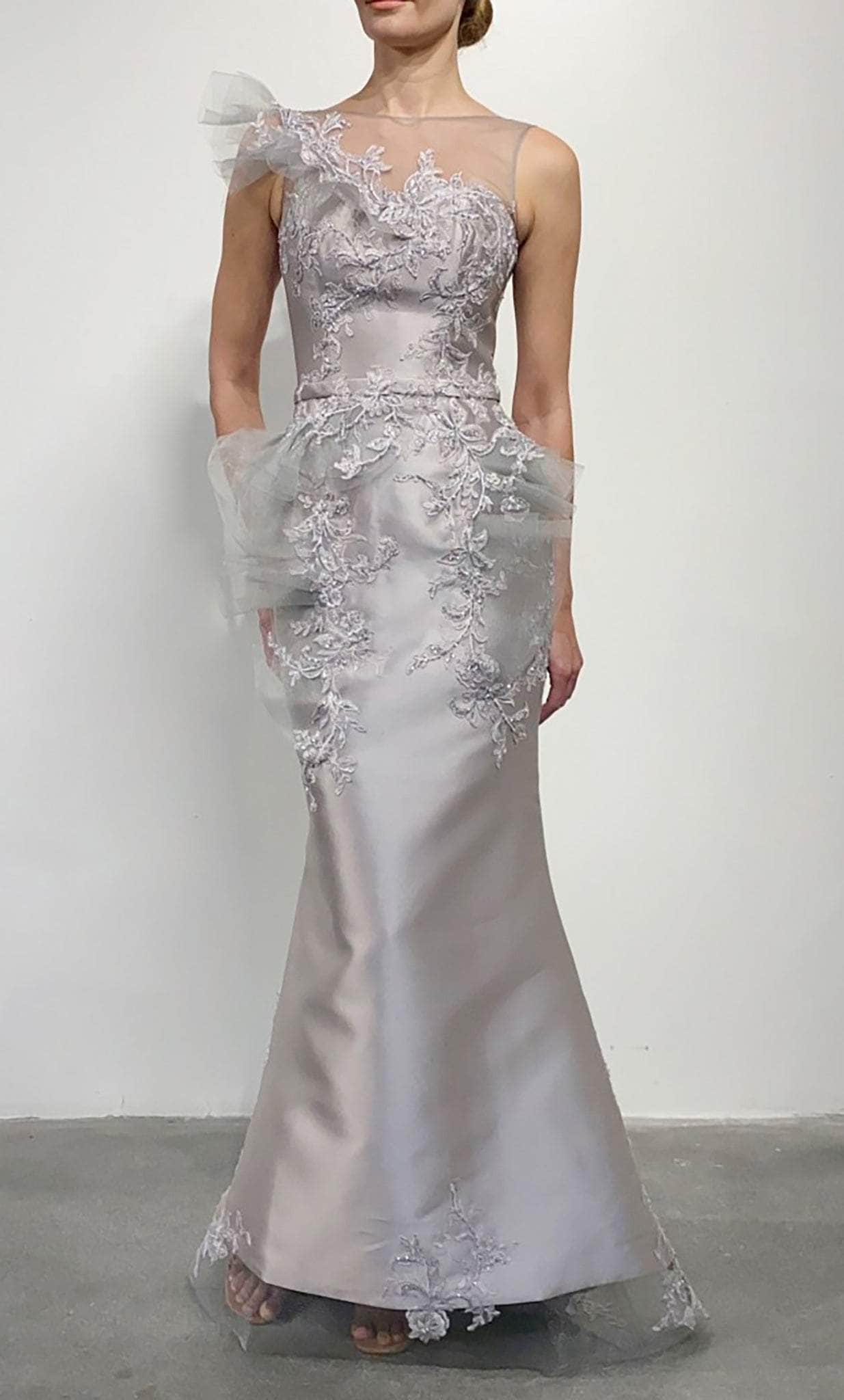 Image of Terani Couture 2021E2877 - Sleeveless Embroidered Evening Dress