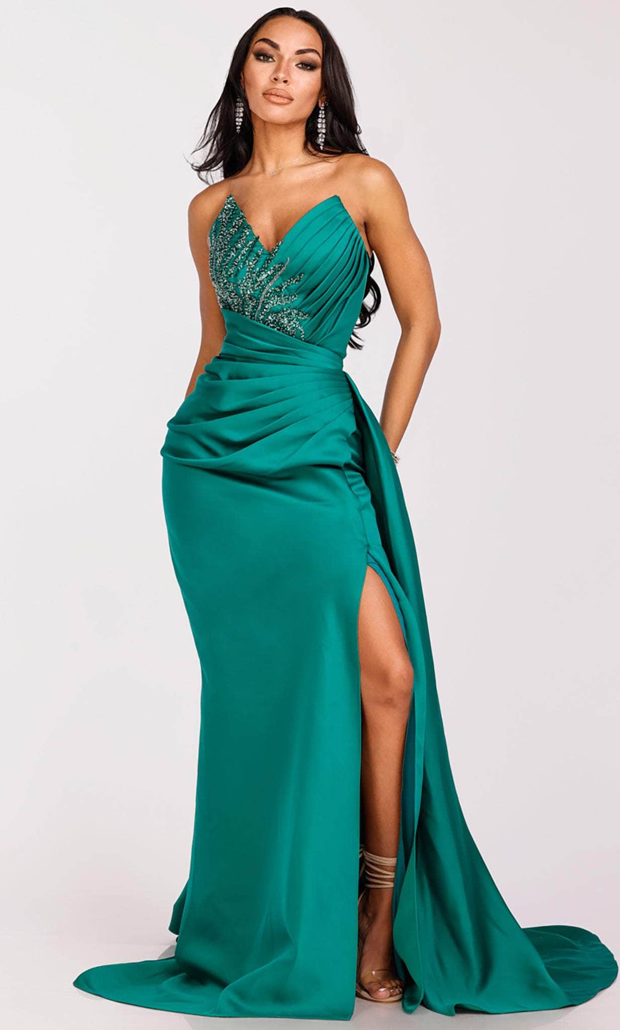 Image of Terani Couture 231P0062 - Strapless Embellished Gown