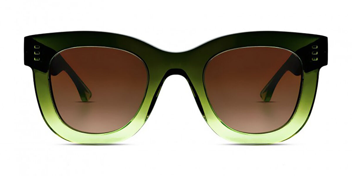 Image of Thierry Lasry Gambly 022 Óculos de Sol Verdes Masculino PRT