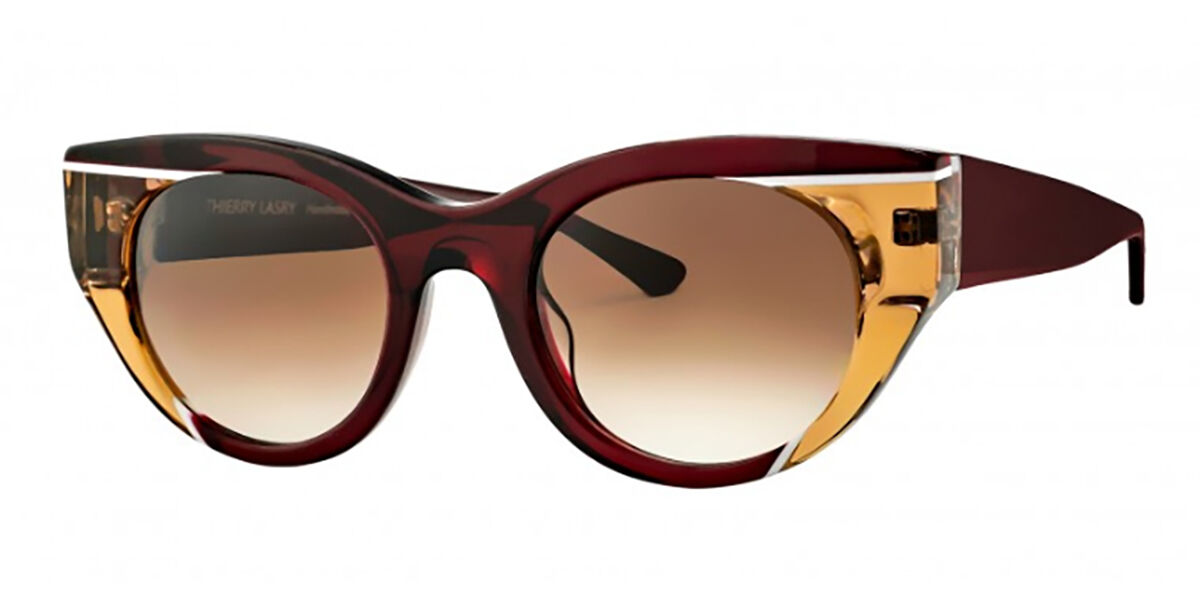 Image of Thierry Lasry Murdery 509 Óculos de Sol Vinho Masculino BRLPT