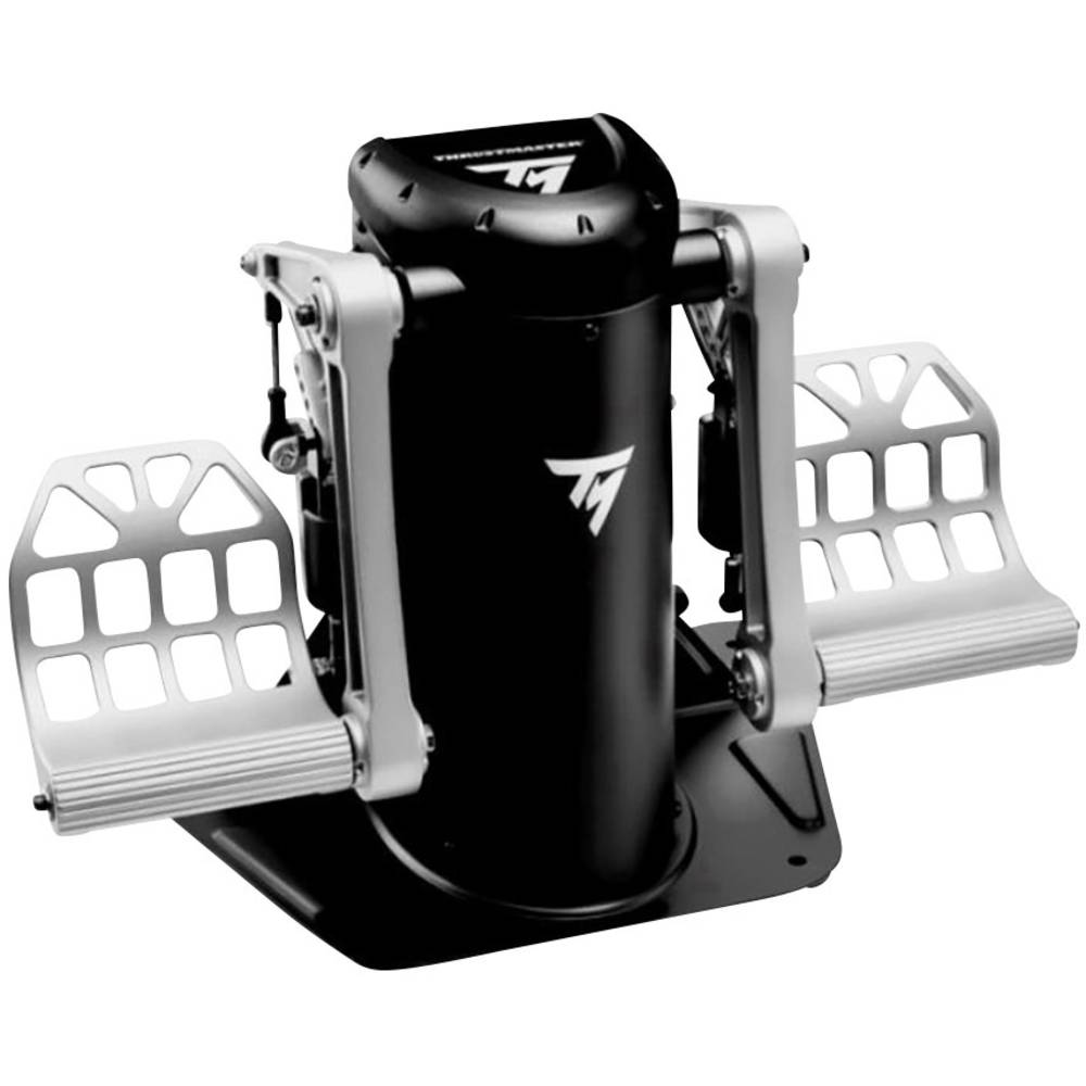 Image of Thrustmaster TPR Pedular Rudder Flight sim foot controls USB RJ12 PC Black