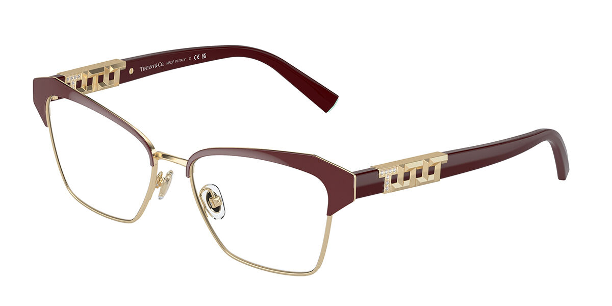 Image of Tiffany & Co TF1156B Ajuste Asiático 6185 Gafas Recetadas para Mujer Dorados ESP