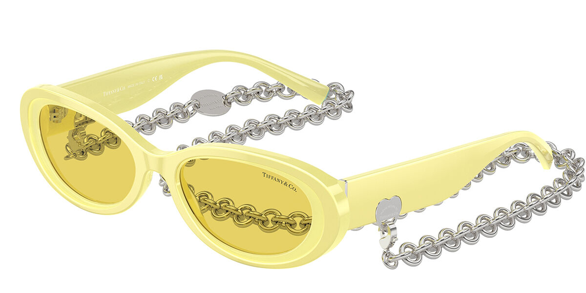 Image of Tiffany & Co TF4221 841285 Óculos de Sol Amarelos Feminino PRT