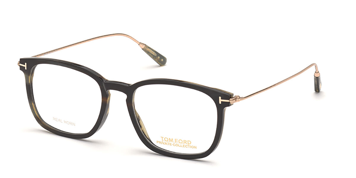 Image of Tom Ford FT5722-P 064 52 Brązowe Męskie Okulary Korekcyjne PL