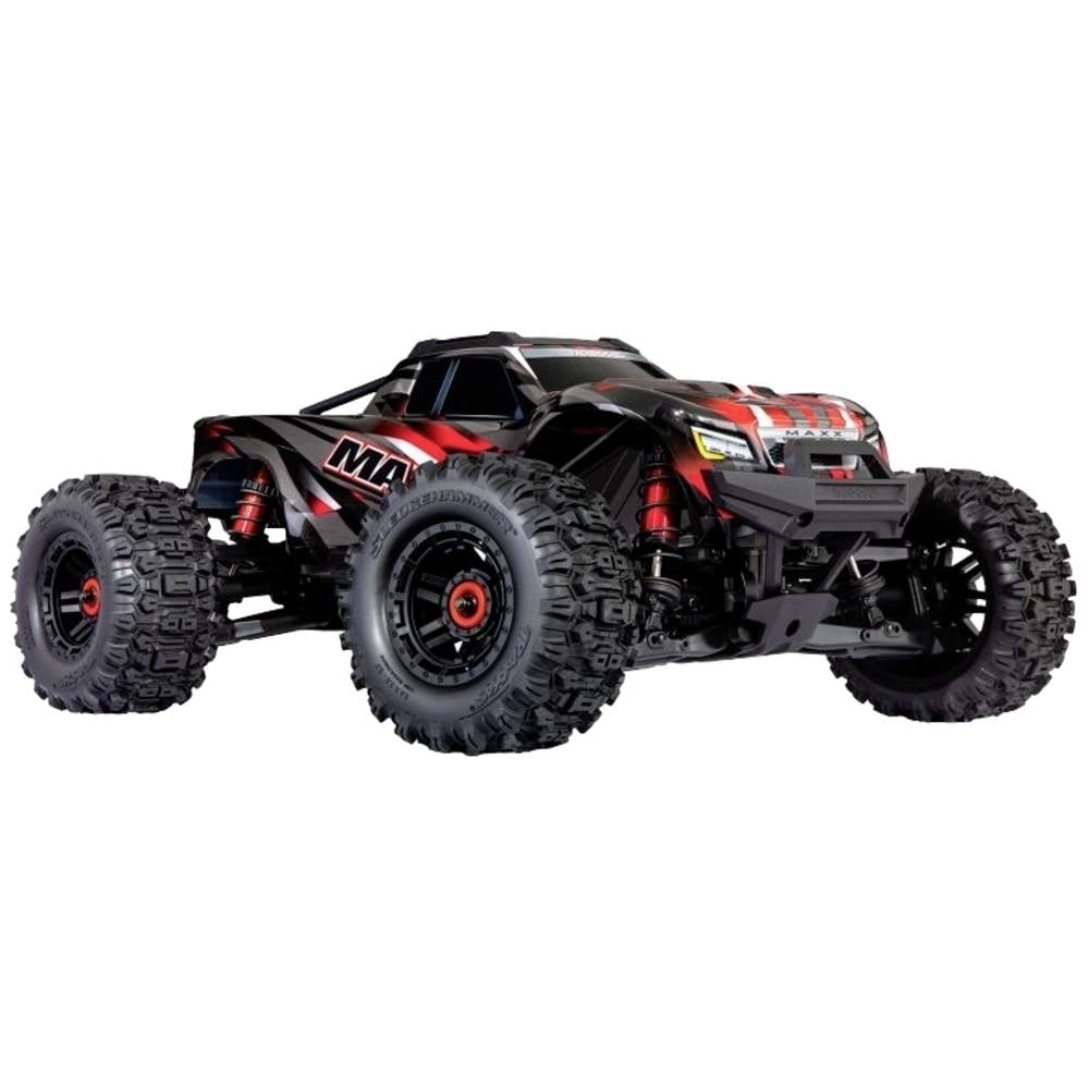 Image of Traxxas MAXX Wide Red 1:10 RC model car Monster truck 4WD RtR 24 GHz