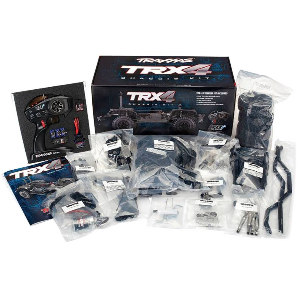 Image of Traxxas TRX4 Brushed 1:10 RC model car Electric Crawler 4WD Kit 24 GHz