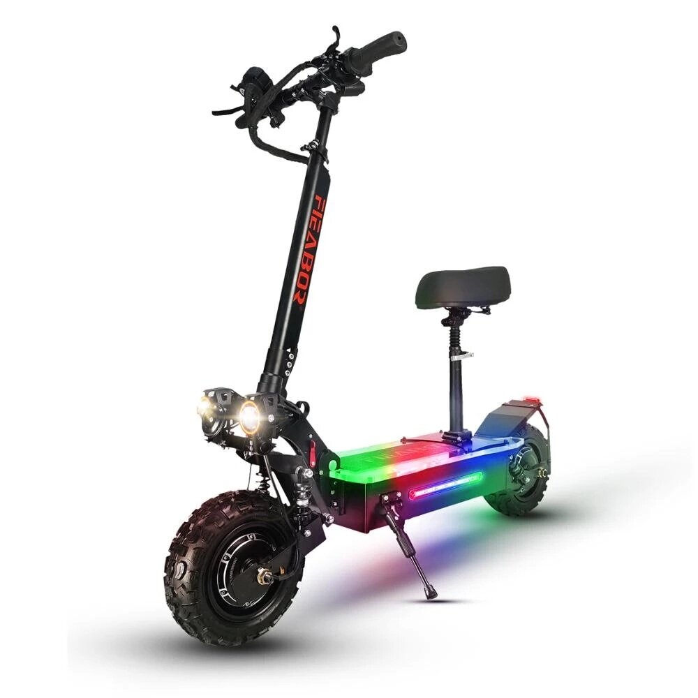 Image of [US DIRECT] FIEABOR Q06P Oil Brake 5600W 60V 27Ah Dual Motor 11 Inch Electric Scooter 200Kg Max Load 60-80Km Range