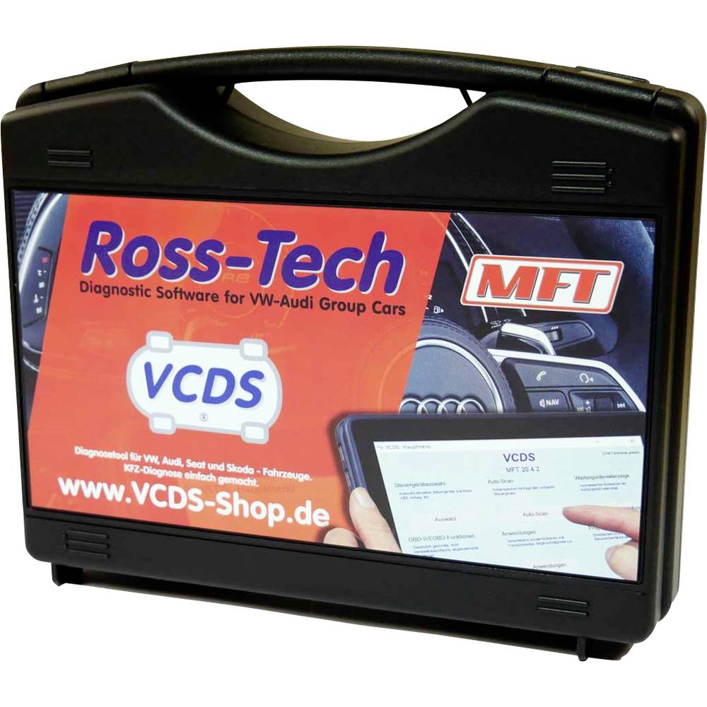 Image of VCDS VCDSÂ® HEX-NETÂ® WiFi Hobby OBD II diagnostics tool 80310 Compatible with: Audi Volkswagen Seat Skoda 10 vehicles