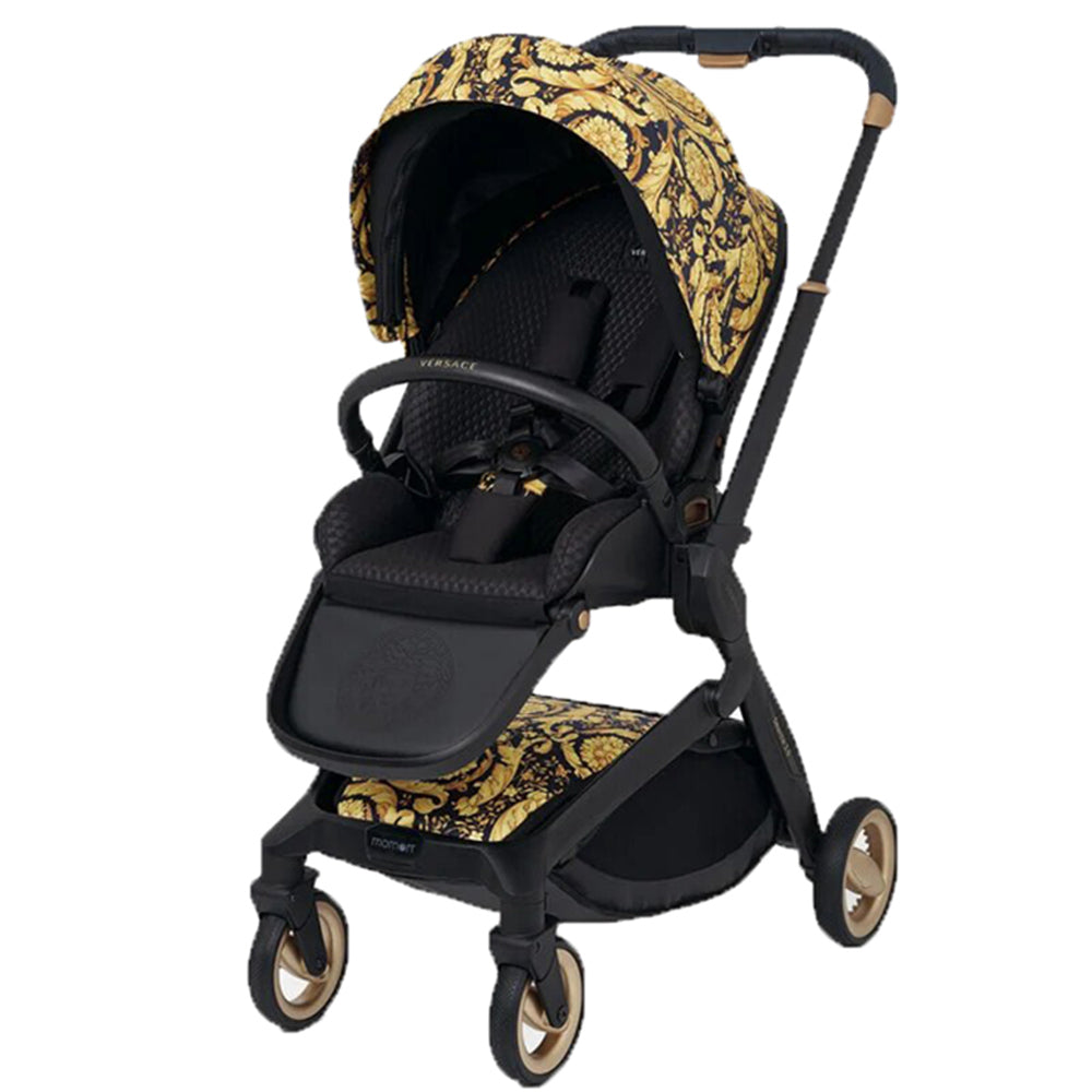 Image of Versace Kids Barocco Stroller Gold ONE Size
