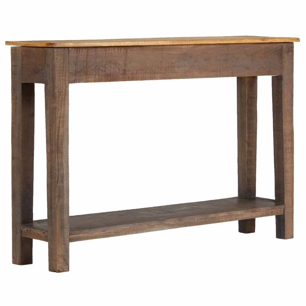 Image of Vintage style console table 118x30x80 cm solid wood