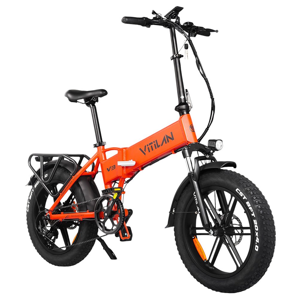 Image of Vitilan V3 750W Electric Bike Orange