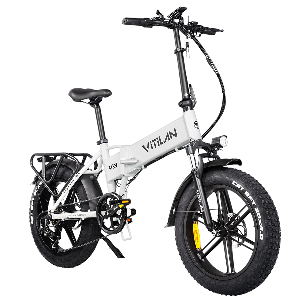 Image of Vitilan V3 750W Electric Bike White