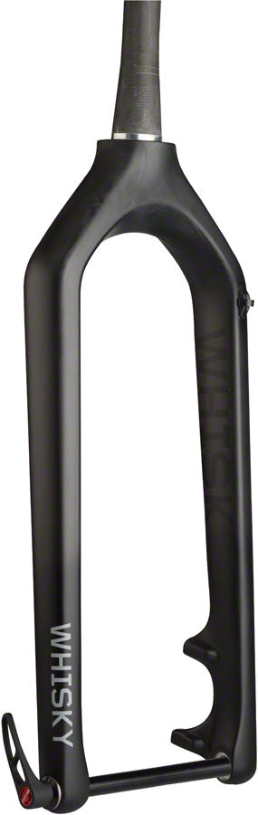 Image of WHISKY No9 Fat Fork - 15 x 150mm Thru-Axle 15" Tapered Carbon Steerer Post Mount Disc