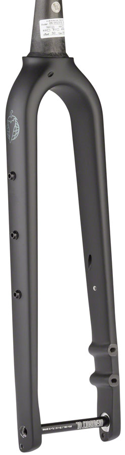 Image of Waxwing Carbon Deluxe Fork - 700c/650b 100x12mm Thru-Axle 1-1/8" Tapered Carbon Flat Mount Disc
