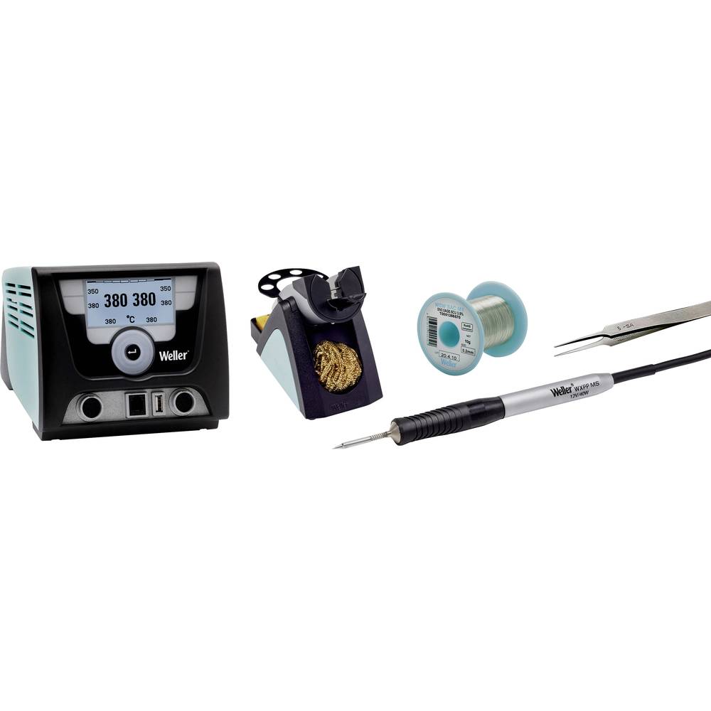 Image of Weller WX 2011 PICO MS PROMO Soldering kit Digital 255 W 100 - 550 Â°C + tweezers + soldering tip