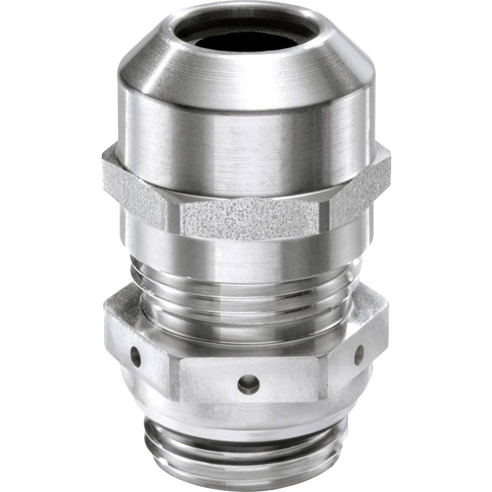 Image of Wiska 10105906 Cable gland shockproof with strain relief with seal M50 Steel (stainless) Ecru 1 pc(s)