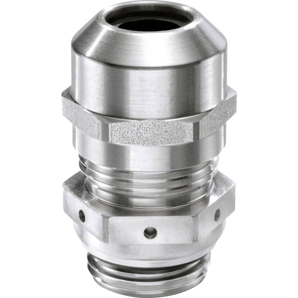 Image of Wiska 10105907 Cable gland shockproof with strain relief with seal M63 Steel (stainless) Ecru 1 pc(s)
