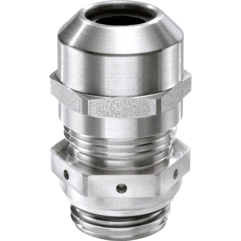 Image of Wiska 10105920 Cable gland shockproof with strain relief with seal M63 Steel (stainless) Ecru 1 pc(s)