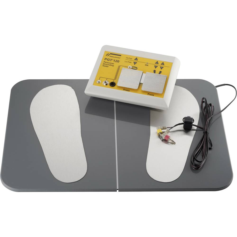 Image of Wolfgang Warmbier PGT Â® 120 ESD tester set PG incl floor plate incl calibration certificate