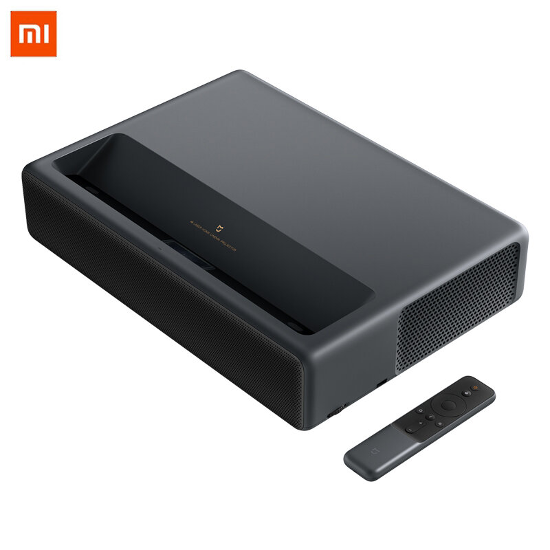 Image of Xiaomi Mi 4K UHD UST Projector 150in 16GB eMMC 5G WiFi Dolby DTS Android TV 90 ALPD 30 1300lm Iaser Smart TV Global Ve