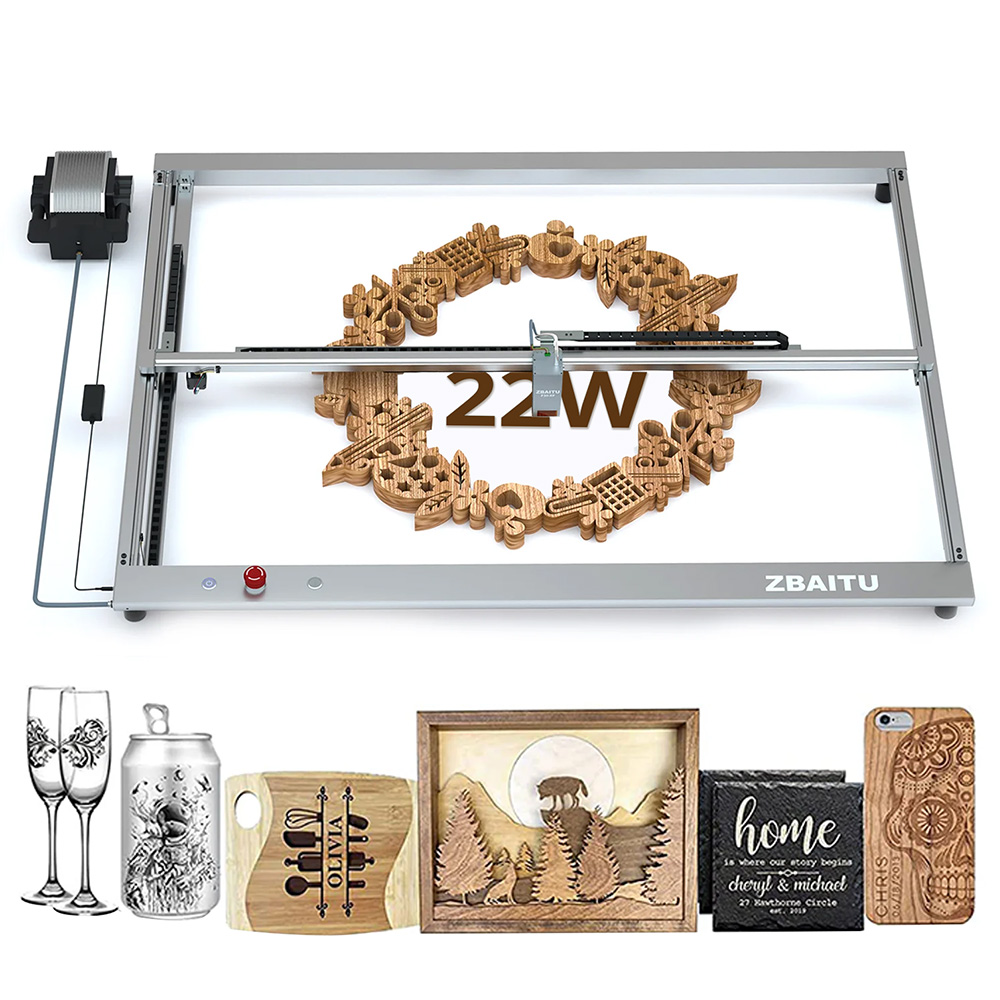 Image of ZBAITU S60 20W Laser Engraver Cutter